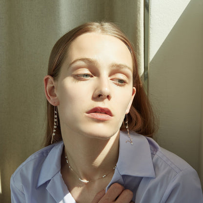 Relay pearls necklace