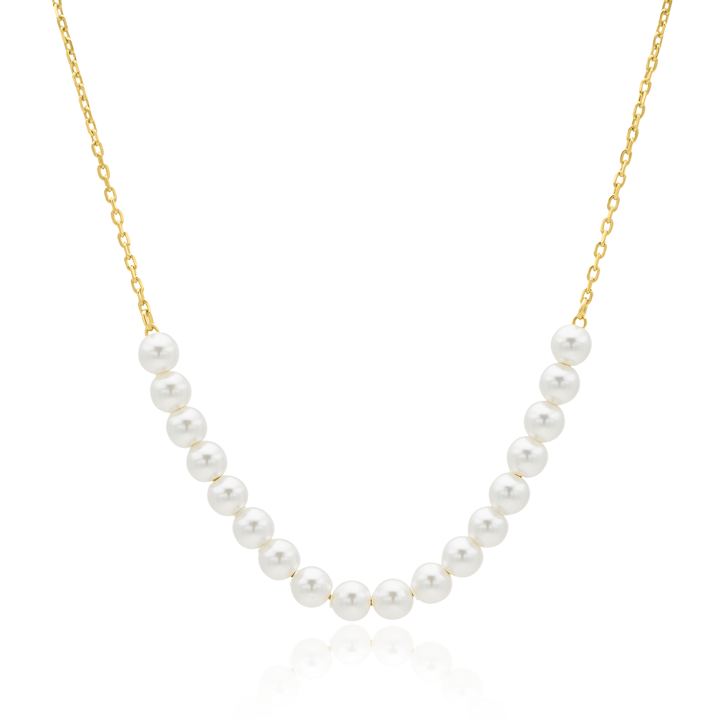 Relay pearls necklace
