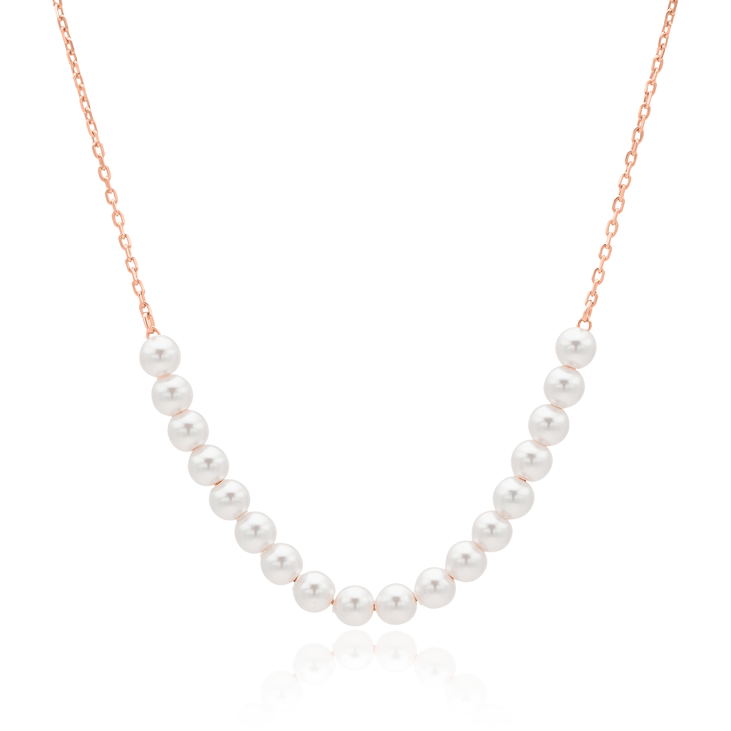 Relay pearls necklace