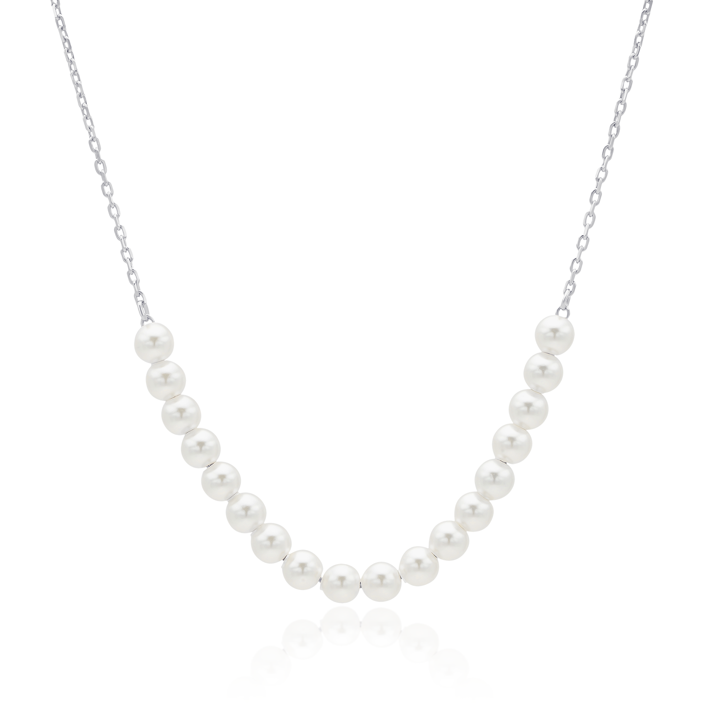 Relay pearls necklace