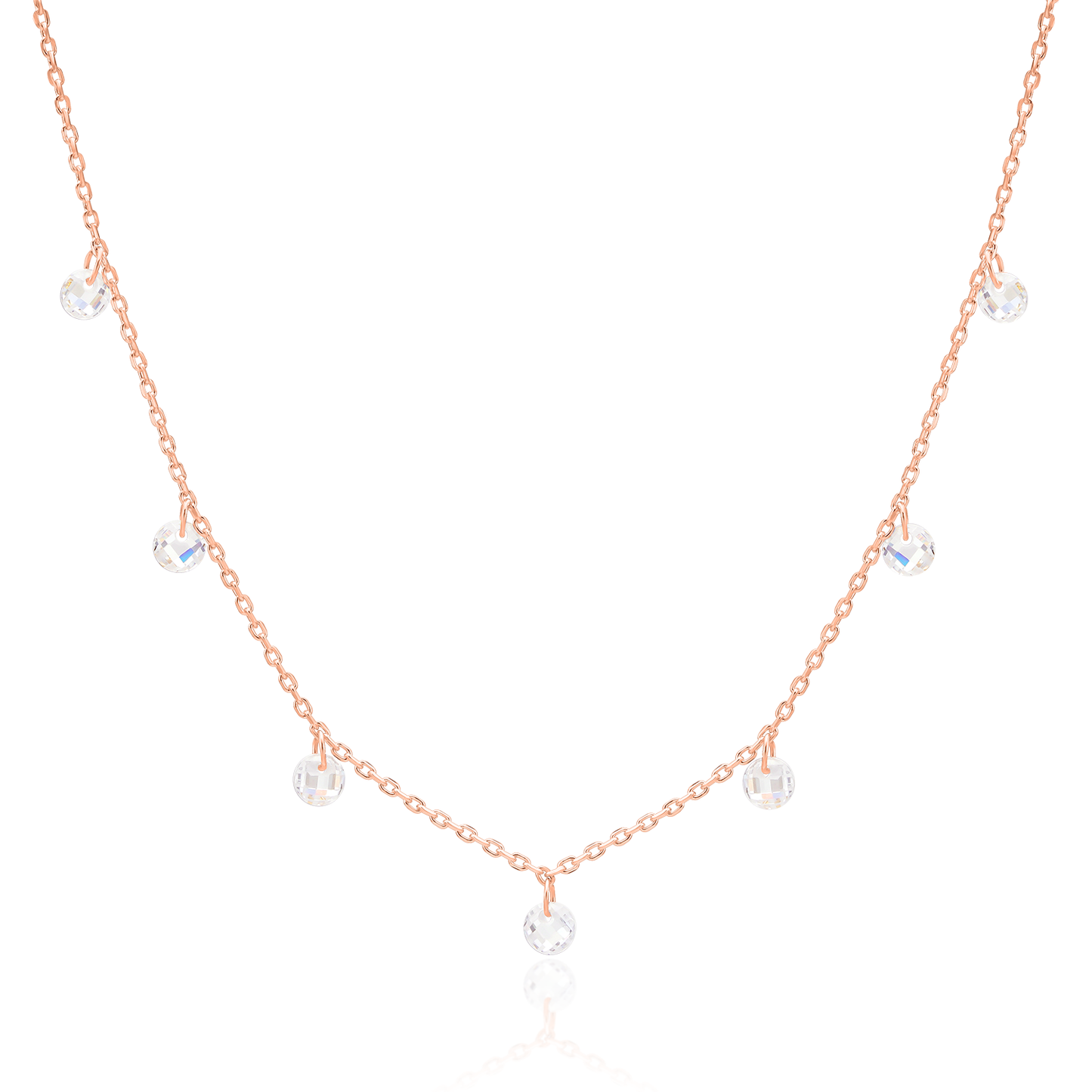 Seven drops necklace