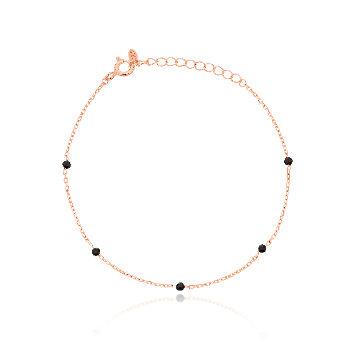 Black spinel bracelet