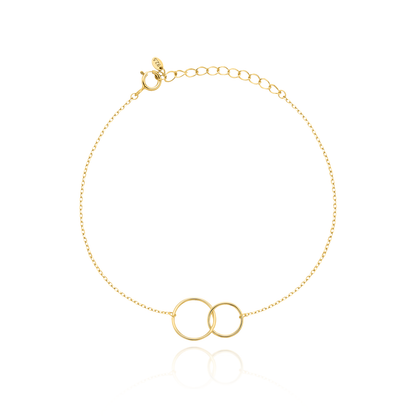 Double circles bracelet