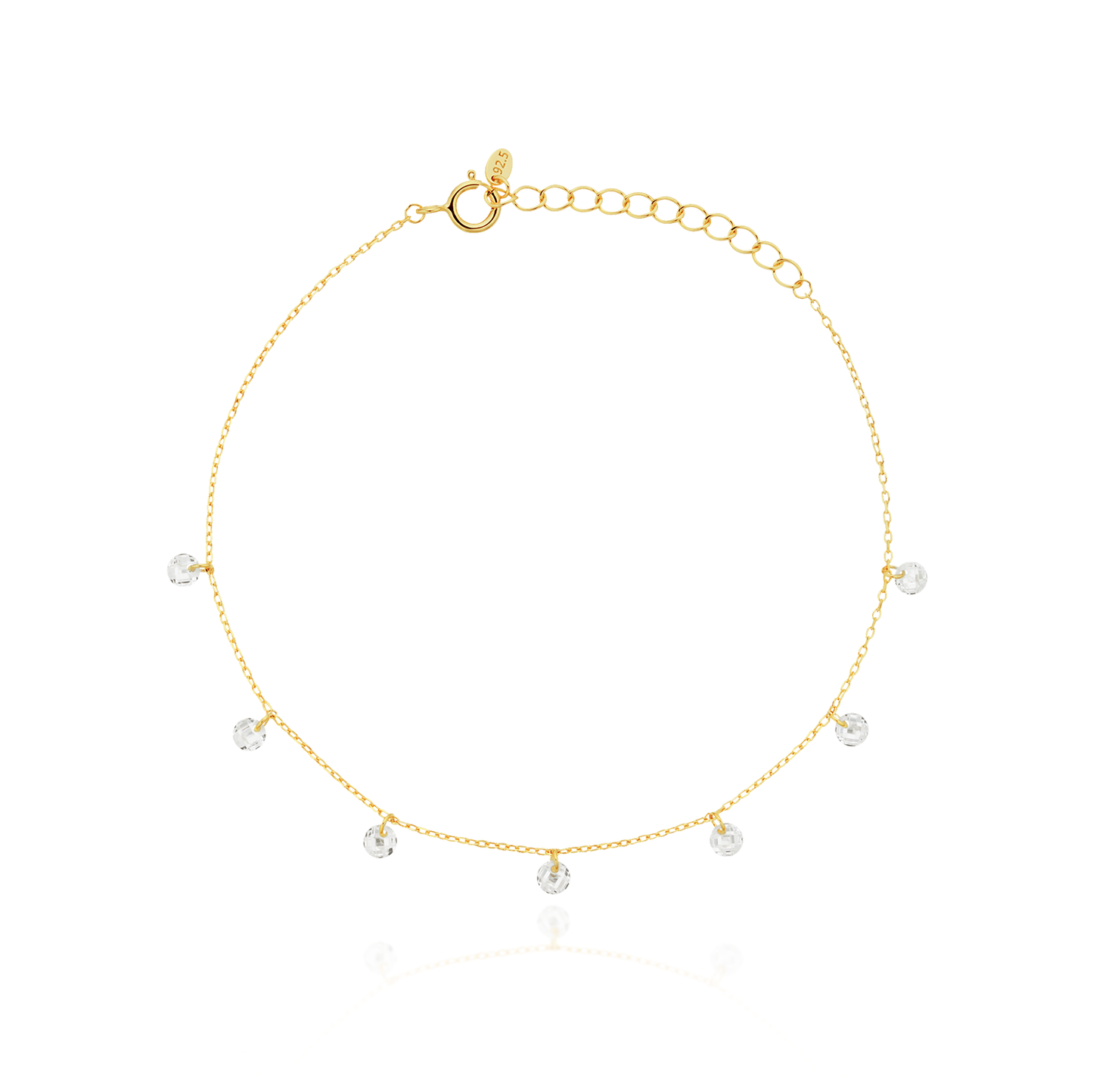 seven drops cubic bracelet