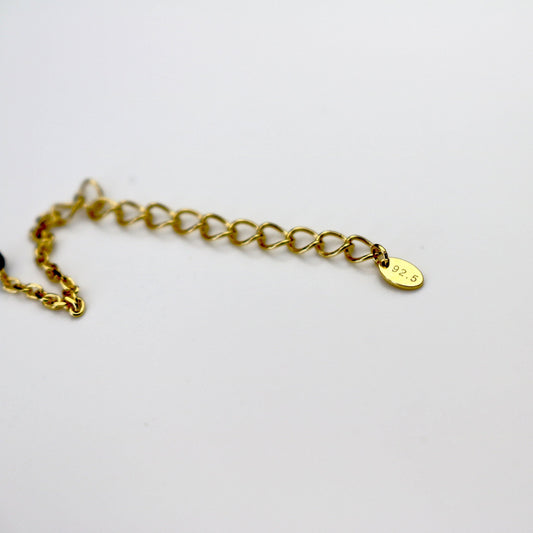 Black spinel bracelet