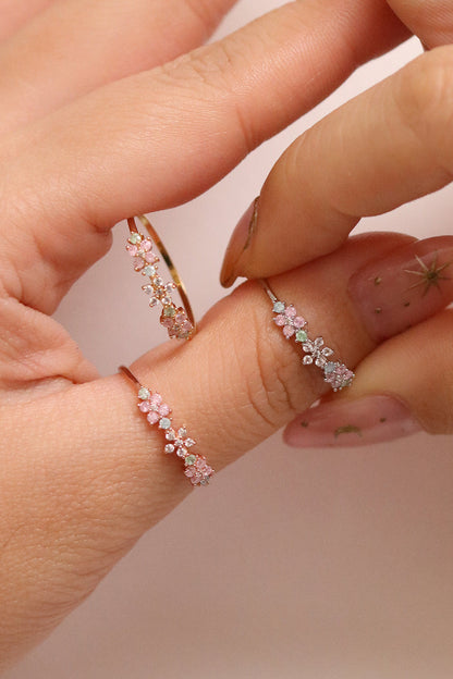 Pastel Petal Ring