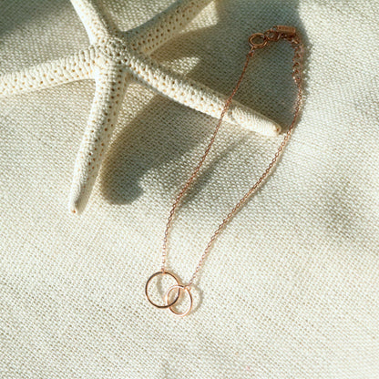 Double circles bracelet
